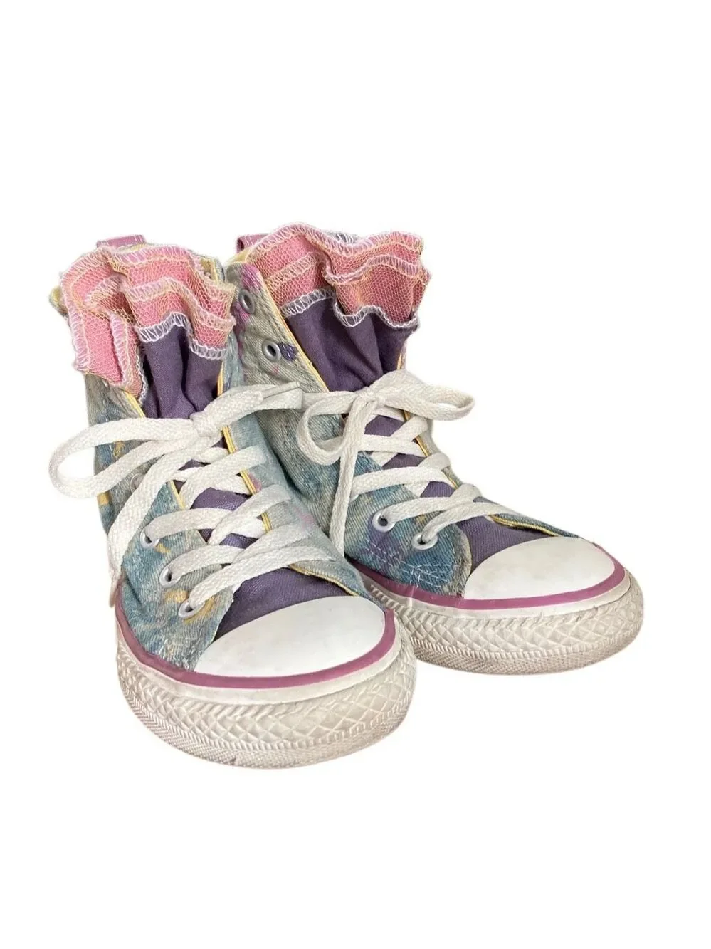 Converse Chuck Taylor All Star Party Hi Trainer Girls Size 1